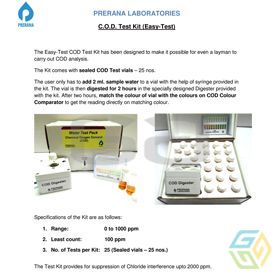 COD -testing-kits with single Digester with color code